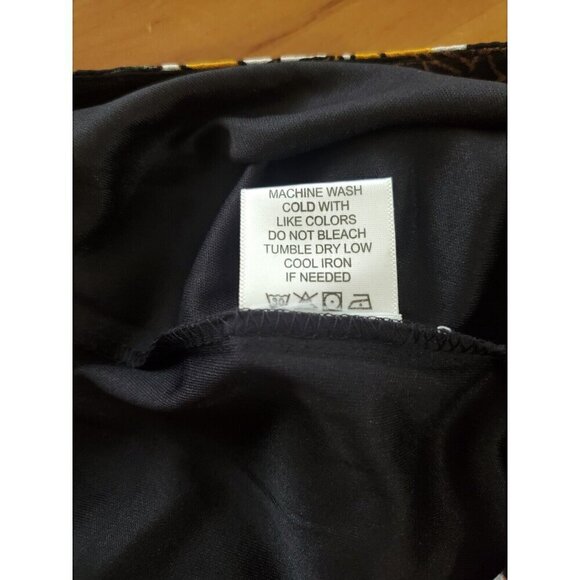 Live 4 Truth Shorts W/overlay maxi Women's Size L Black Floral Pattern NWT - Picture 7 of 8